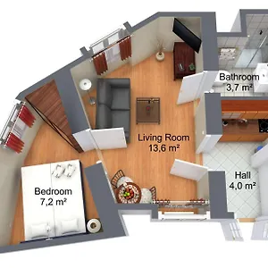  Apartamento Seven Angels